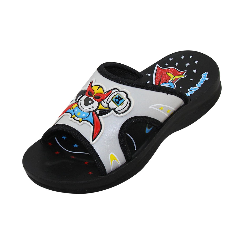 Dép Bita's bé trai - DEN.45 Xám - quai ngang