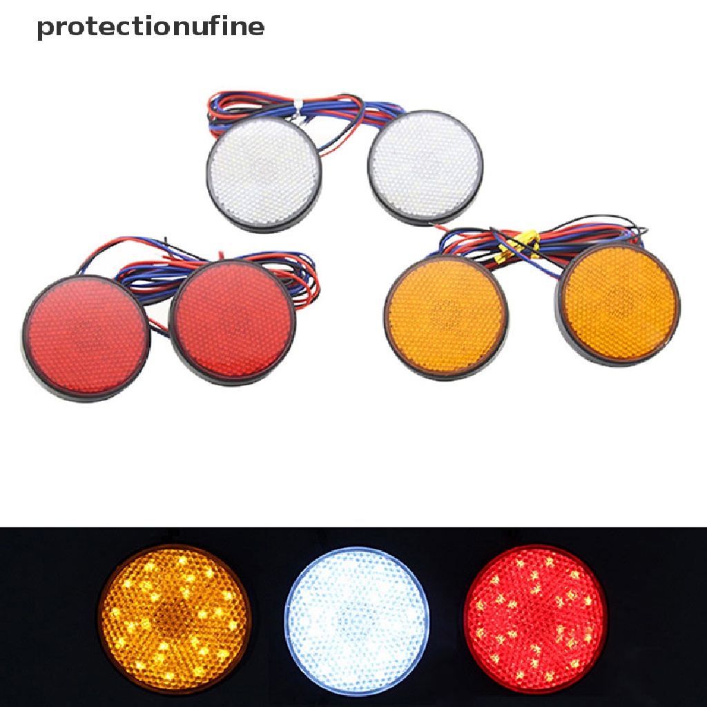 Set 2 Đèn Phanh 24 Bóng LED Phản Quang PR3VN Cảnh Báo Dừng Gắn Đuôi Xe Mô Tô