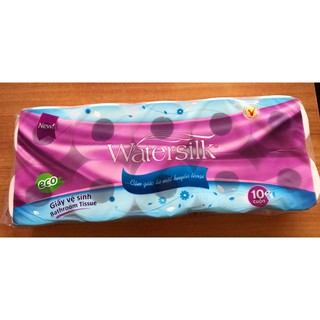 Giấy vệ sinh Watersilk 36 R , 10 cuộn,3 lớp