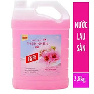 Nước lau sàn Gift hương hoa ly 3,8kg
