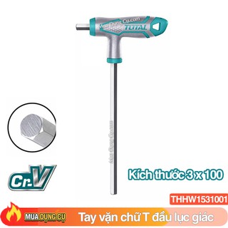 Tay vặn chữ T đầu lục giác Total THHW1531001