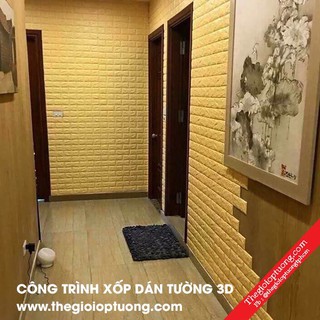 Xốp Dán Tường Giả Gạch 3MM
