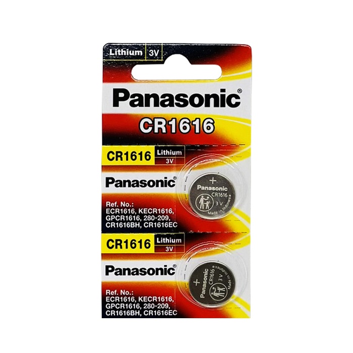 2 viên pin CR2032 / CR2025 / CR1632 / CR1220 / CR2016 / CR1620 / CR1616 Panasonic