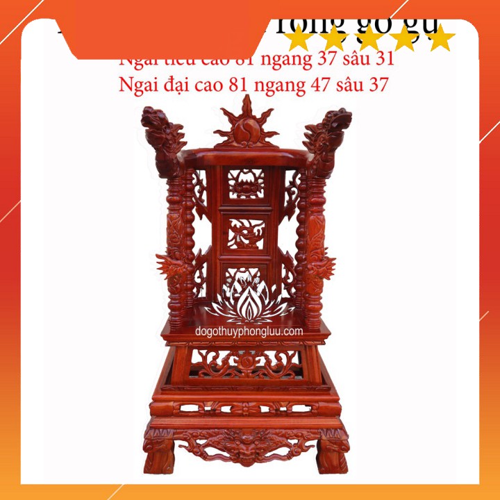 Ngai thờ-Long thờ gỗ gụ-đồ thờ gỗ gụ cao cấp sang trọng
