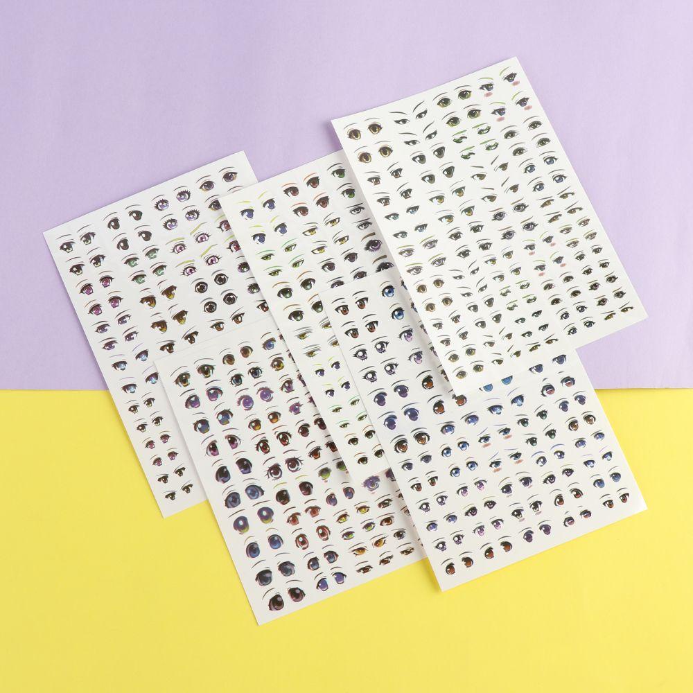1 Tờ Sticker Dễ Thương Dán Trang Trí Búp Bê