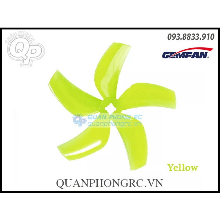 2 Cặp Cánh 5 Lá 3 inch GEMFAN D76 5 Blades Ducted Propellers