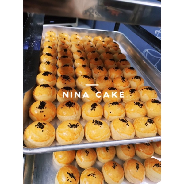 Hộp Bánh Nướng Mochi Trứng Muối Handmade Ngàn Lớp Đài Loan - Quà Tặng Ý Nghĩa