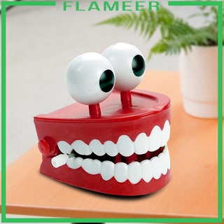 [Flameer] Clockwork Wind Up Funny Chattering với đèn LED Eyes Party Favors