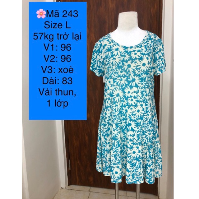 [VV241244] Đầm 2hand Nhật bigsize