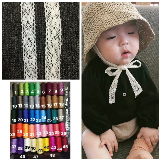 Set nguyên liệu làm mũ ajuma