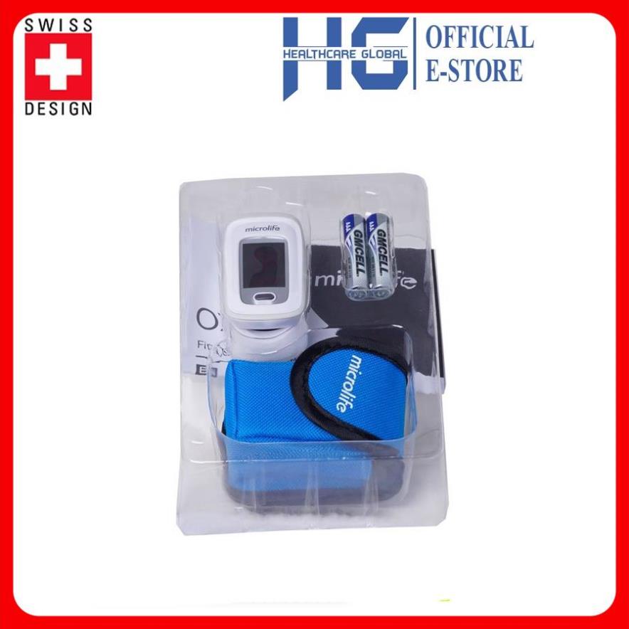 Máy Đo Nồng Độ Oxi Trong Máu Và Nhịp Tim Microlife OXY200 | Thương Hiệu Thụy Sỹ - Bảo Hành 24 Tháng