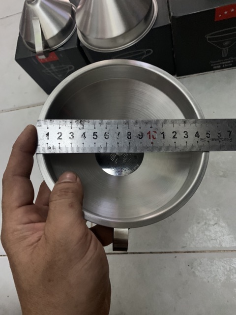 PHỄU INOX SUS 304 size 11cm , 13cm , 15cm , 18cm