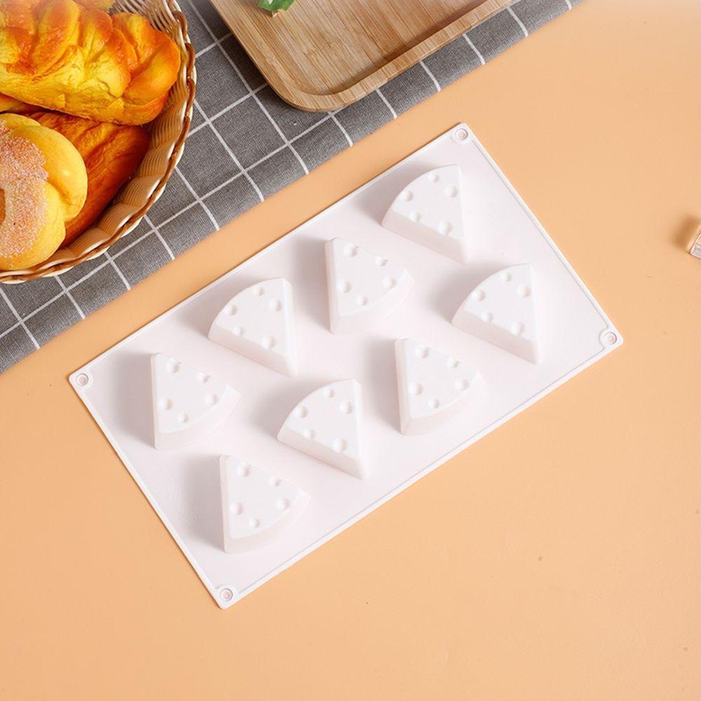 Khuôn Làm Bánh Phô Mai / Kẹo / Món Tráng Miệng Hình Phô Mai 3D DIY Có Thể Tái Sử Dụng