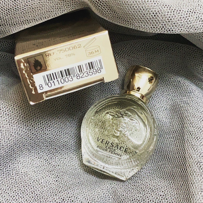 [FREESHIP] [Hàng USA] Nước Hoa VERSACE EROS POUR FEMME Eau De Parfum 5ml 0.17 US Fl.oz [Hàng nhập từ Mỹ]