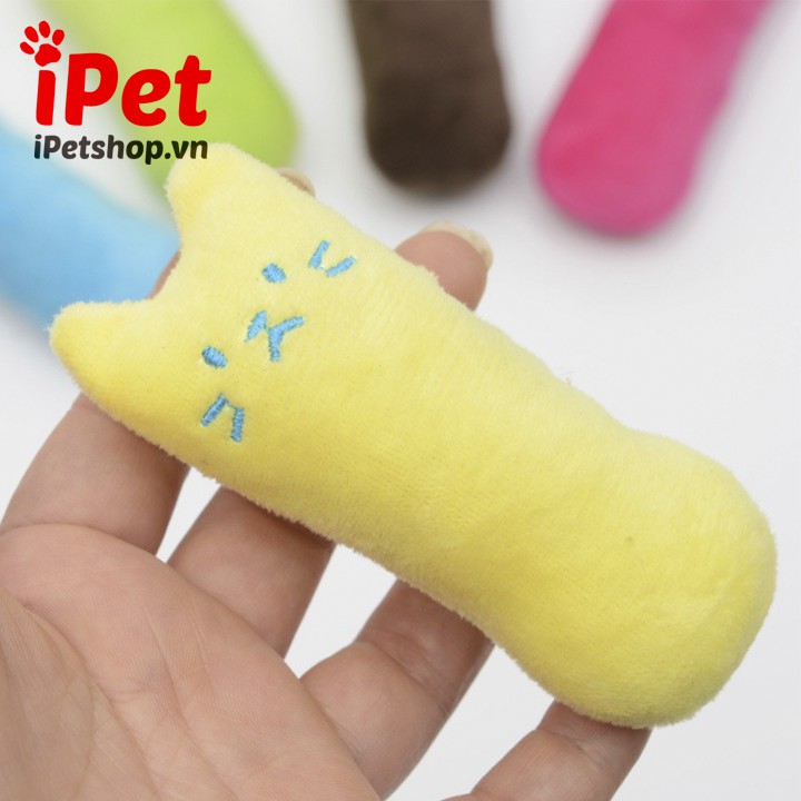 Gối ôm nhồi bông cho mèo có mùi catnip cỏ bạc hà mèo bên trong - iPet Shop