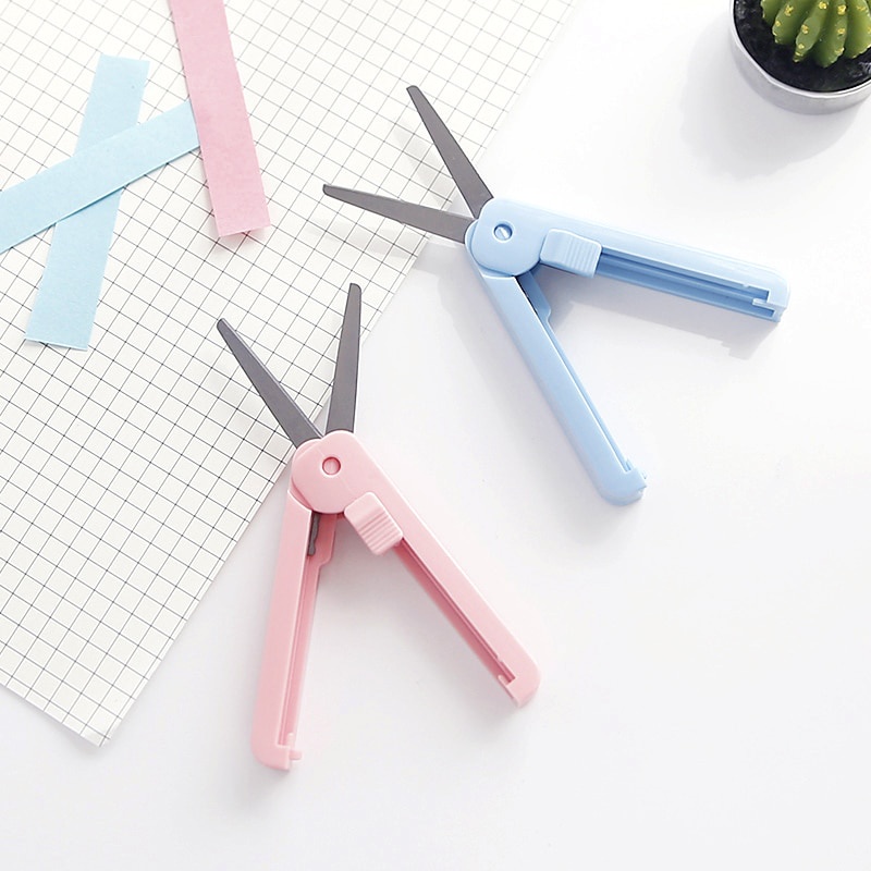 Kéo cắt sáng tạo màu giao ngẫu nhiên cho học sinh 6072
