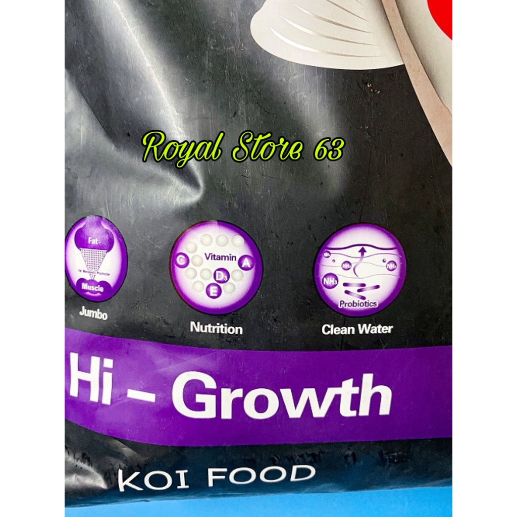 Aquamaster Hi Growth (Tím) thức ăn cho cá Koi Túi Nguyên 5kg