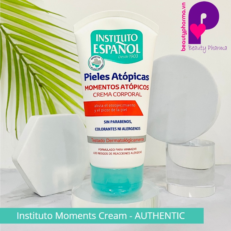 Kem dưỡng ẩm cho da khô và da nhạy cảm Instituto Espanol Atopic Skin Moments Body Cream 150ml