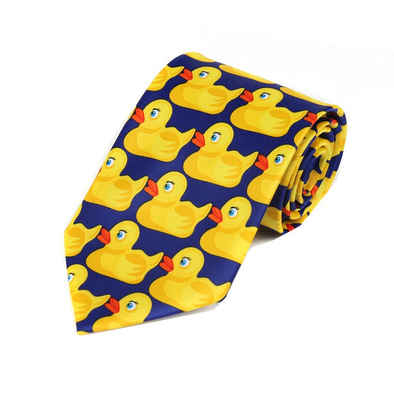 Cà vạt họa tiết hoạt hình ducky tie trong How i met your mother 8cm
