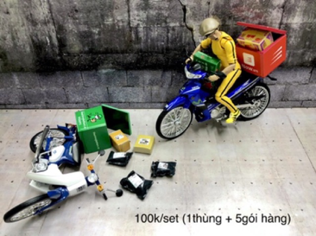 Mô hình thùng chở hàng 1/12