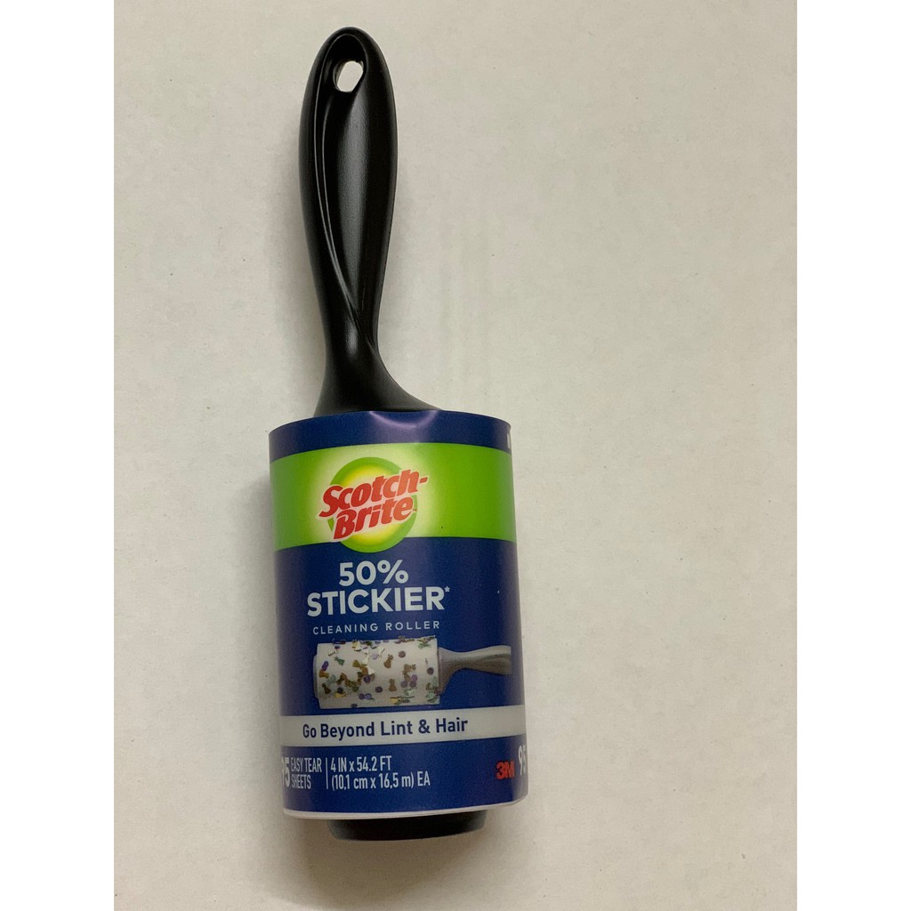 Cây lăn bụi Scotch - Brite 50% Stickier Cleaning Roller  của Mỹ