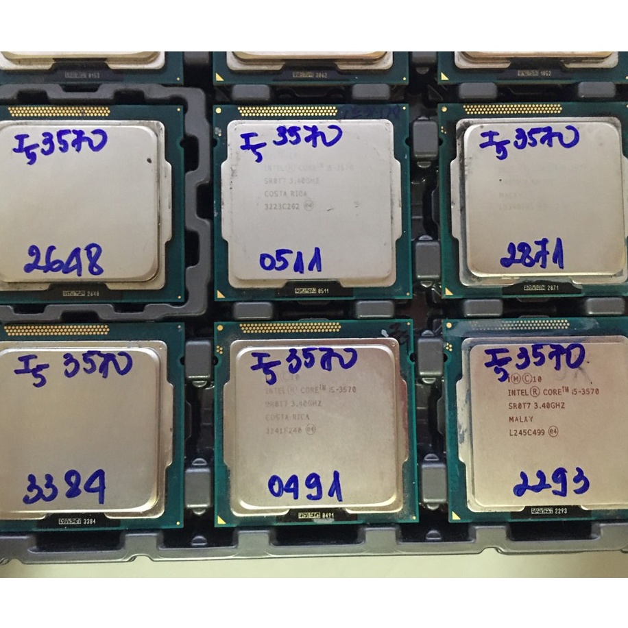 Bộ xử lý Cpu Intel® Core™ i5-3570 8M bộ nhớ đệm, tối đa 3,80 GHz - Vi Tính Bắc Hải