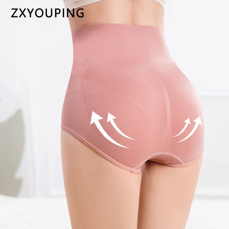 Quần lót tổ ong 3D cạp cao giữ ấm định hình cơ thể cho nữ