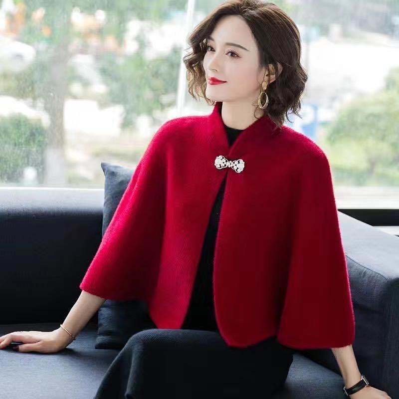 Áo khoác cardigan dáng ngắn thêu họa tiết thời trang xuân thu
 | BigBuy360 - bigbuy360.vn
