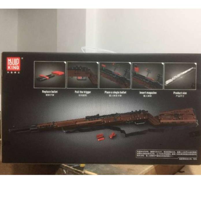 Đồ chơi Lắp ghép Mô hình Karabiner Mould king 14002 98K Xếp hình gồm giá sốc rẻ nhất