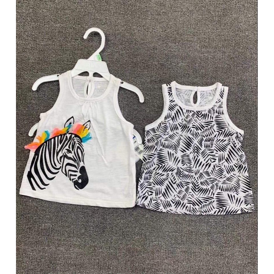 Set 2 áo sát lách in hình ngựa