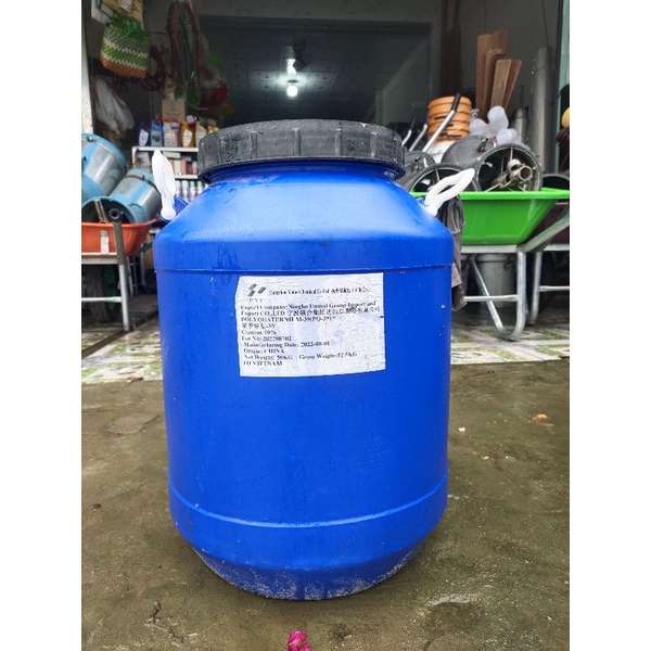 THÙNG PHUY NHỰA CŨ 50L