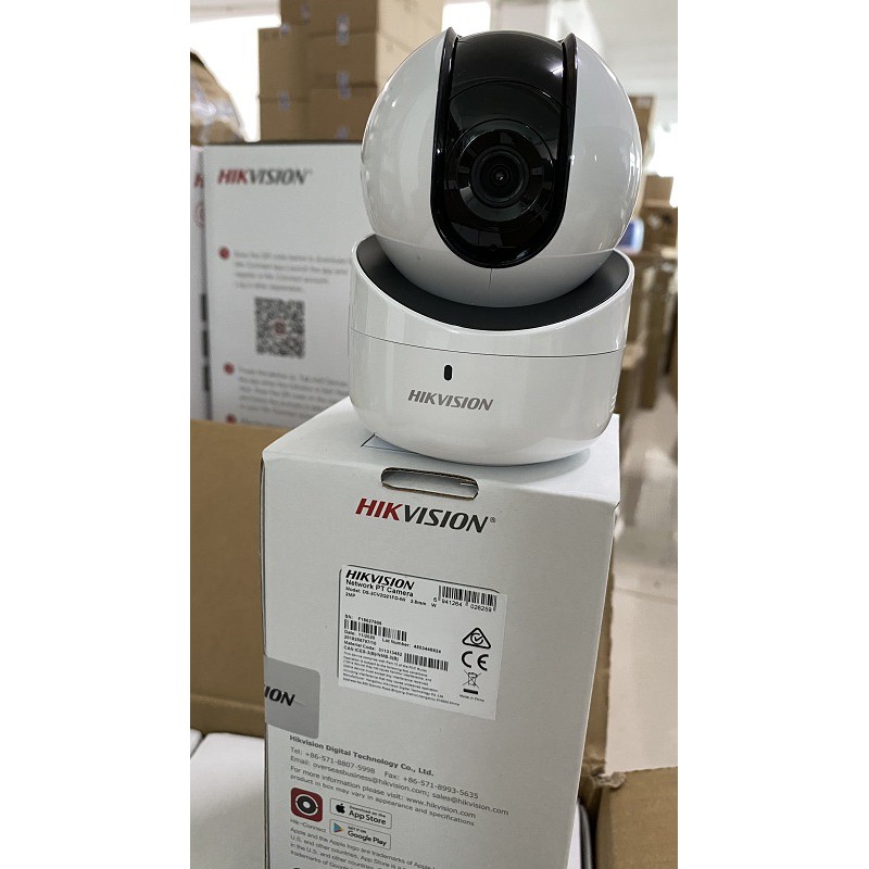 Camera IP Robot hồng ngoại 2MP wifi xoay 4 chiều chuẩn nén H.265+ HIKVISION DS-2CV2Q21FD-IW(W) (Mã cũ DS-2CV2Q21FD-IW(B)