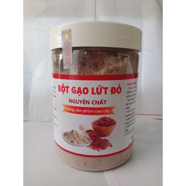 500gram bột gạo lứt đỏ nguyên chất