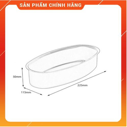 Khuôn Oval nhôm đúc D08  sử dụng làm bánh mì hoa cúc, bánh bông lan, khuôn làm thạch trong nấu ăn làm bánh...