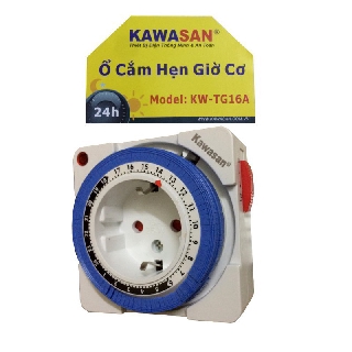 Ổ cắm hẹn giờ kiểu cơ Kawasan TG16A