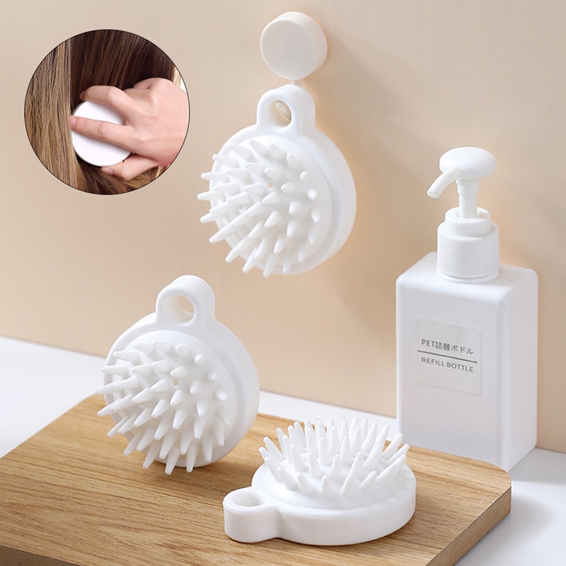 Lược Gội Đầu Mát Xa Da Đầu Bằng Silicon Mềm Chăm Sóc Sức Khỏe
