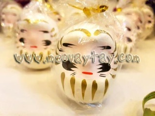Daruma trắng 5cm