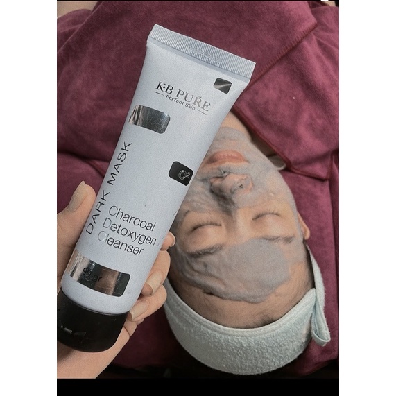 Mặt nạ sủi bọt detox da darkmask KB pure sạch sâu lỗ chân lông 20ml