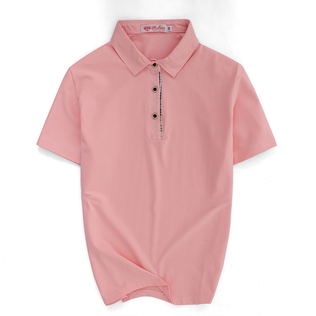 Áo polo nữ,áo thun có cổ nữ RAZA Store thun cotton ngắn tay thấm hút tốt, dáng công sở nhiều màu RZM45