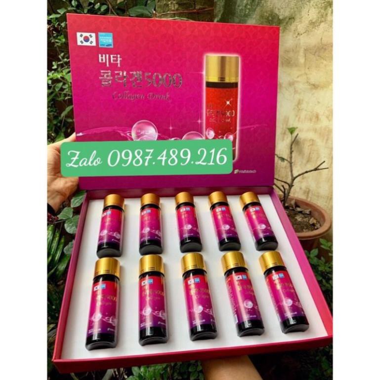Nước Uống Bổ Sung Collagen Vita 5000 Hàn Quốc - Bổ sung vitamin giúp tăng đề kháng, trẻ hóa làn da | BigBuy360 - bigbuy360.vn