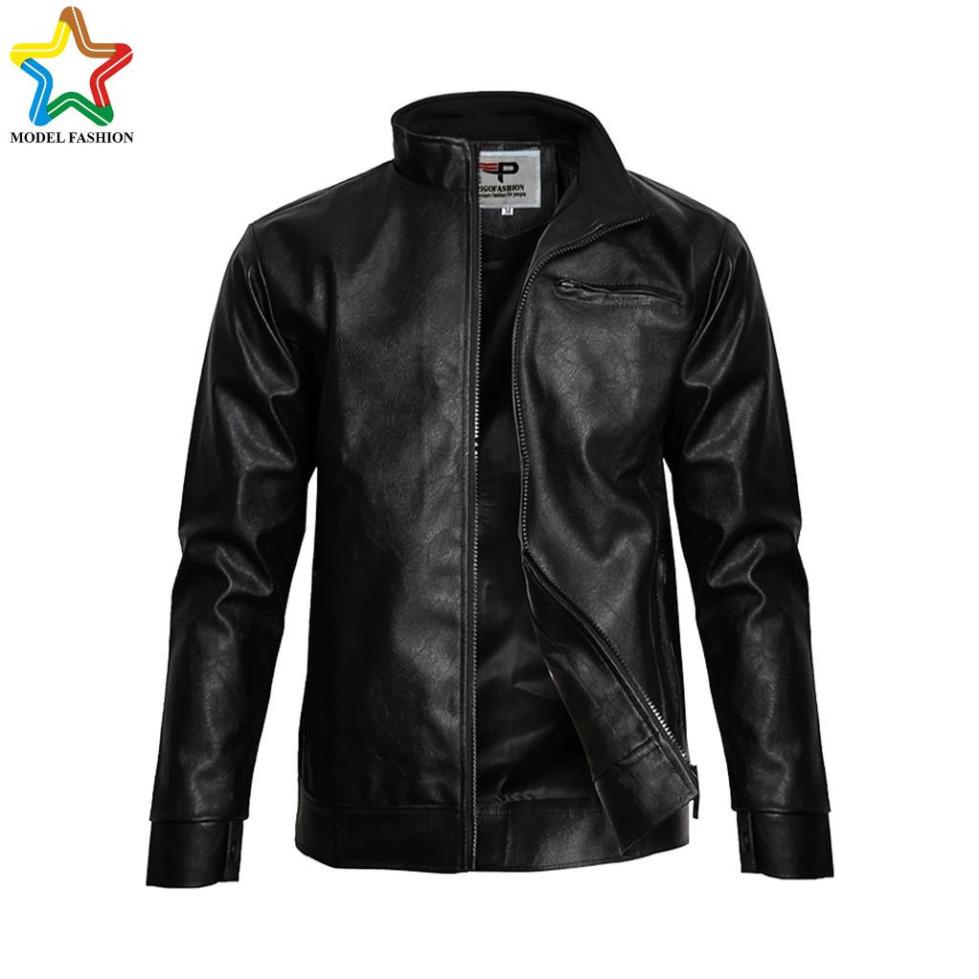 Áo Khoác Da nam hàn quốc PHL Fashion AD9111 Tặng ví