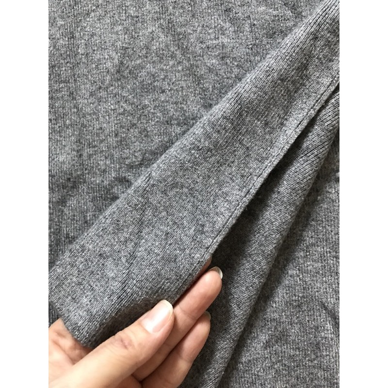 Váy len xám midi mịn, đẹp💐 | BigBuy360 - bigbuy360.vn