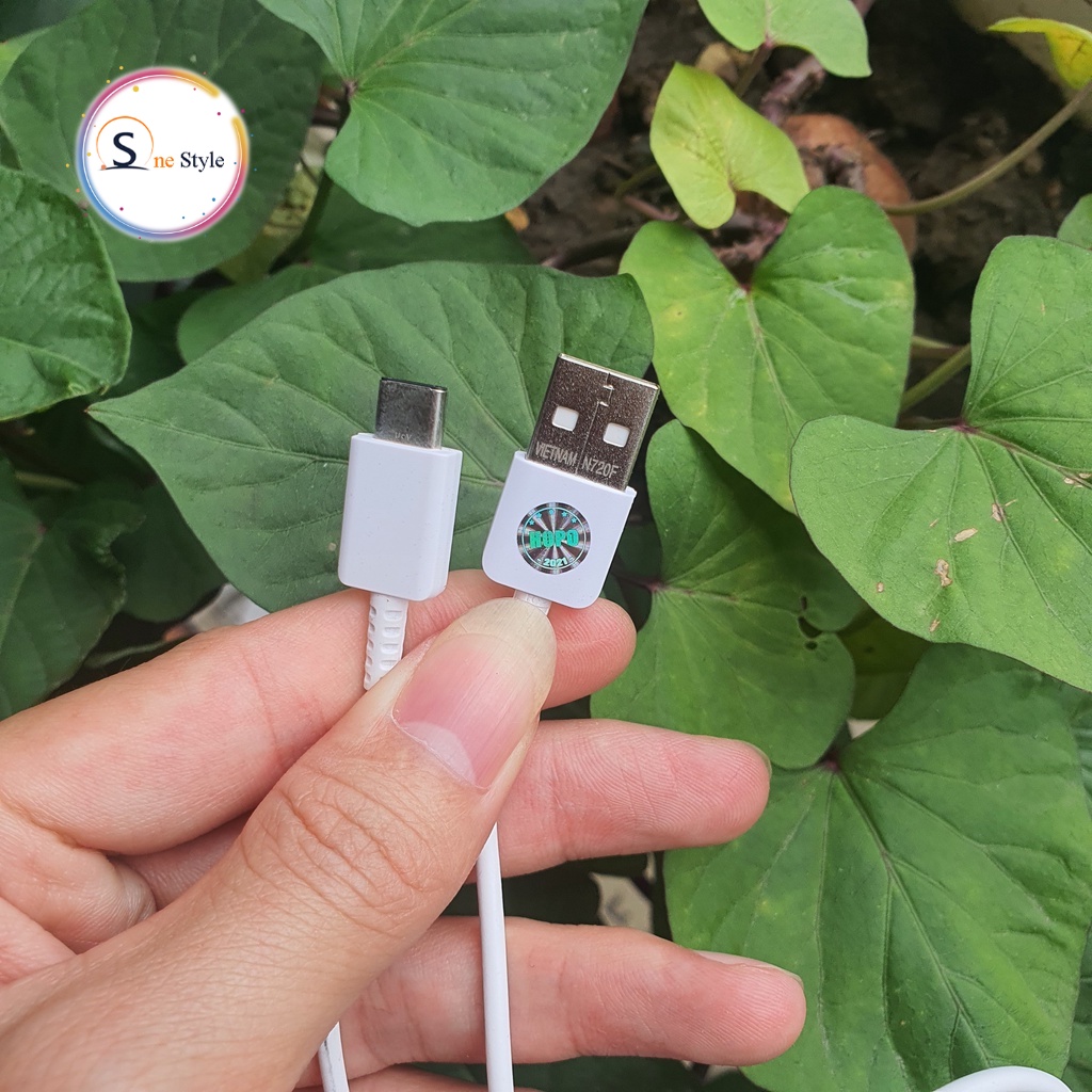 Cáp sạc USB - Type C, dây sạc samxung dài 1,2m thích hợp cho các dòng điện thoại - Onestyle Shop