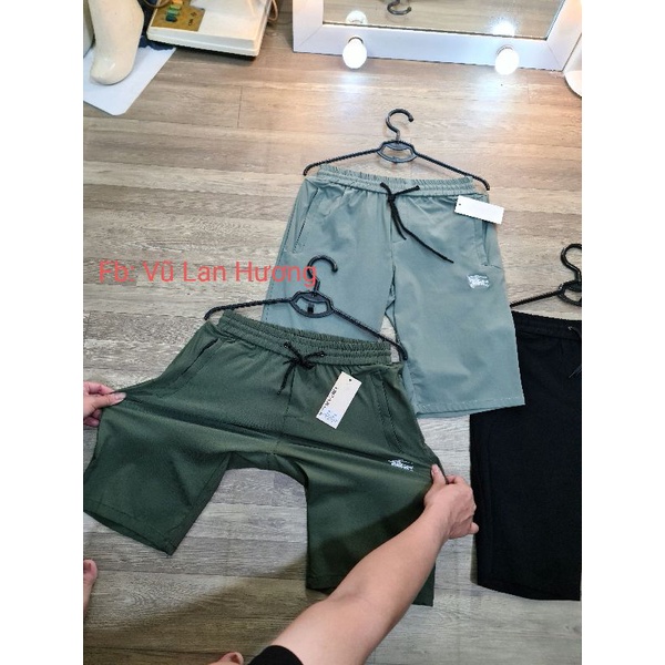 Quần ngố nam chất đũi siêu mát và co giãn (ảnh tự chụp)