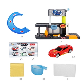 Bộ Đồ Chơi Rửa Xe Ô Tô Cho Bé