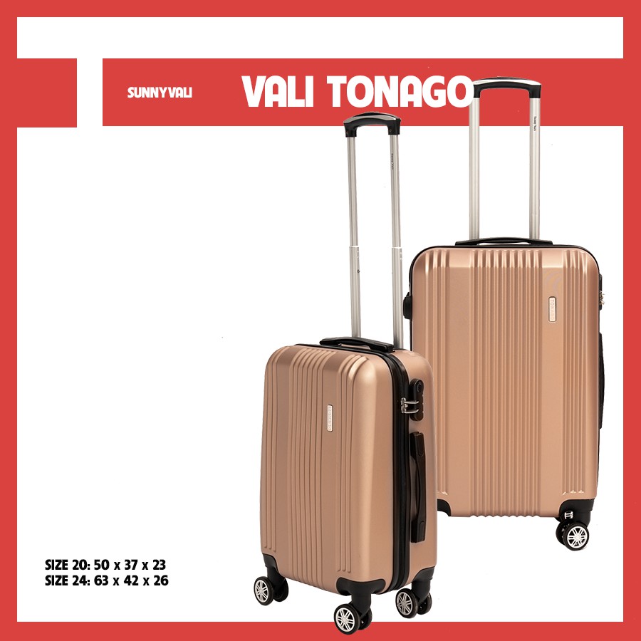 Vali TONAGO - Chống va đập, chống trầy xước, vali du lịch