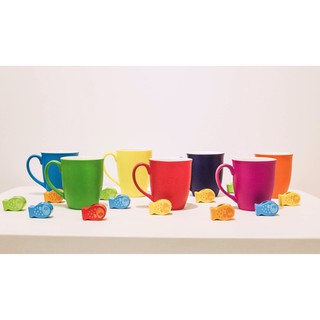 Ly gốm uống trà nhiều màu | Tách cà phê có quai - Multicolor Ceramic Cup