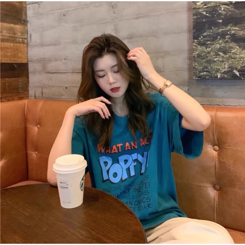 Áo thun PopryeÁo phông unisex nam nữ mặc đôi, nhóm, lớp Cá tínhFree ship rẻ nhấtChất cotton mát thấm hút mồ hôi