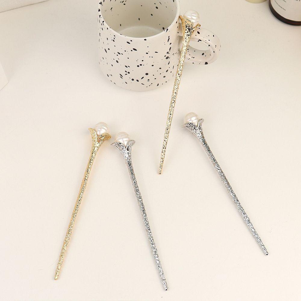 Trâm Cài Tóc Kim Loại Phong Cách Vintage Thanh Lịch Cho Nữ