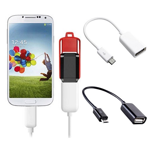 Cáp ChuyểN ĐổI OTG USB 2.0 Sang Micro B Cho Samsung HTC